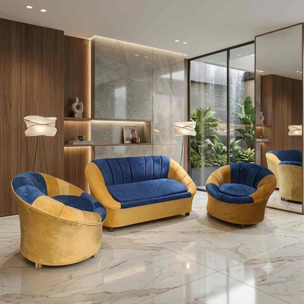 Nano 3+1+1 sofa set