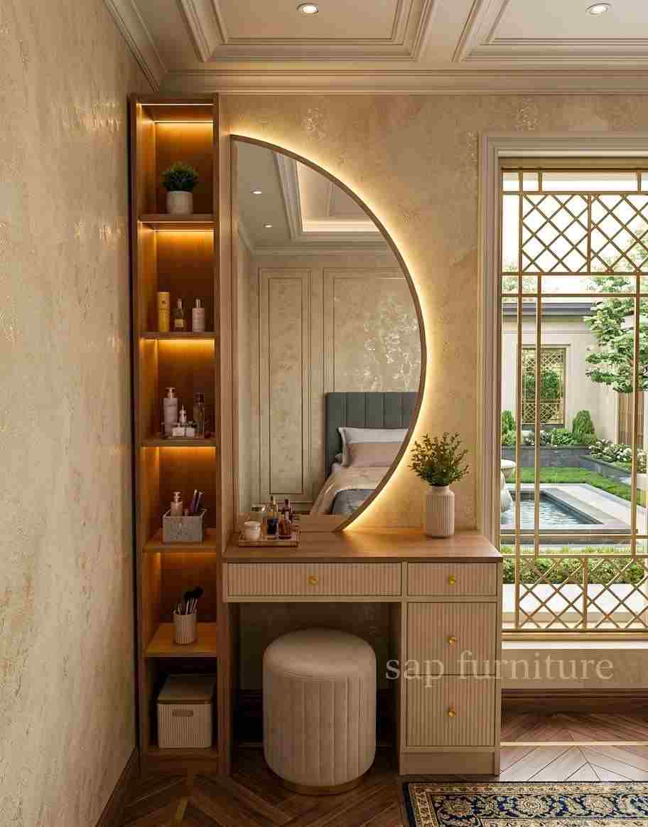 Aura Arched LED Modern Vanity Unit
