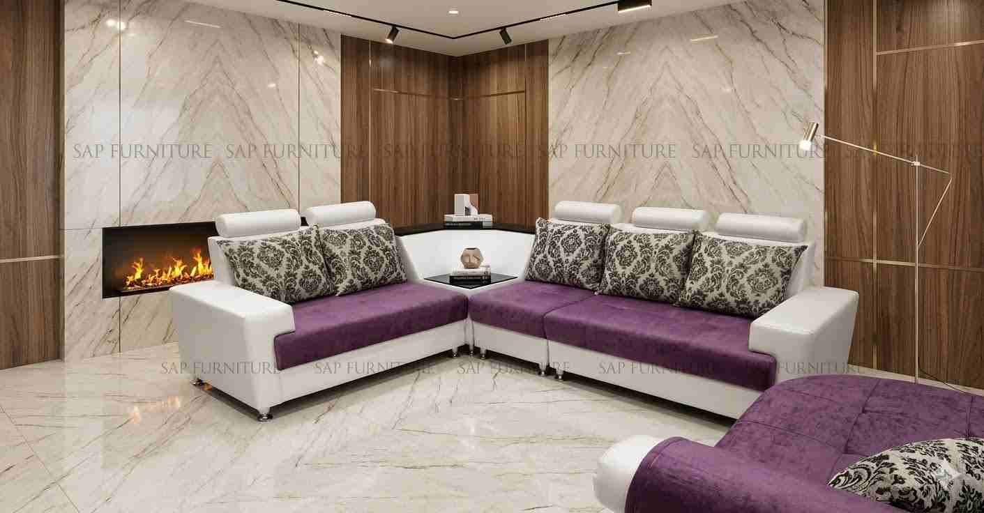 The Olive Crest Luxury L-Shape Sectional
