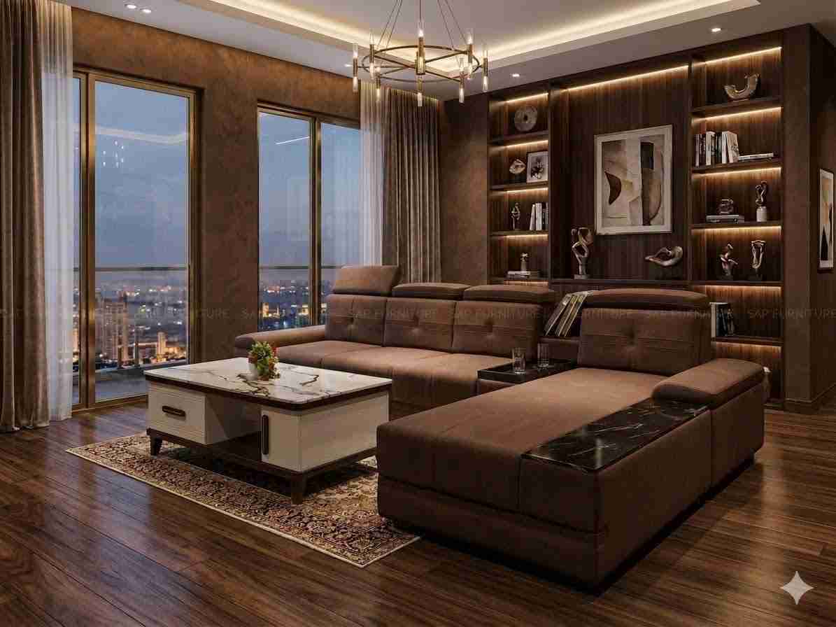 The Urban Vista Luxury Chaise Sectional