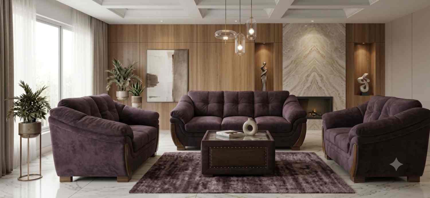 Doctor plus 3+1+1 sofa set