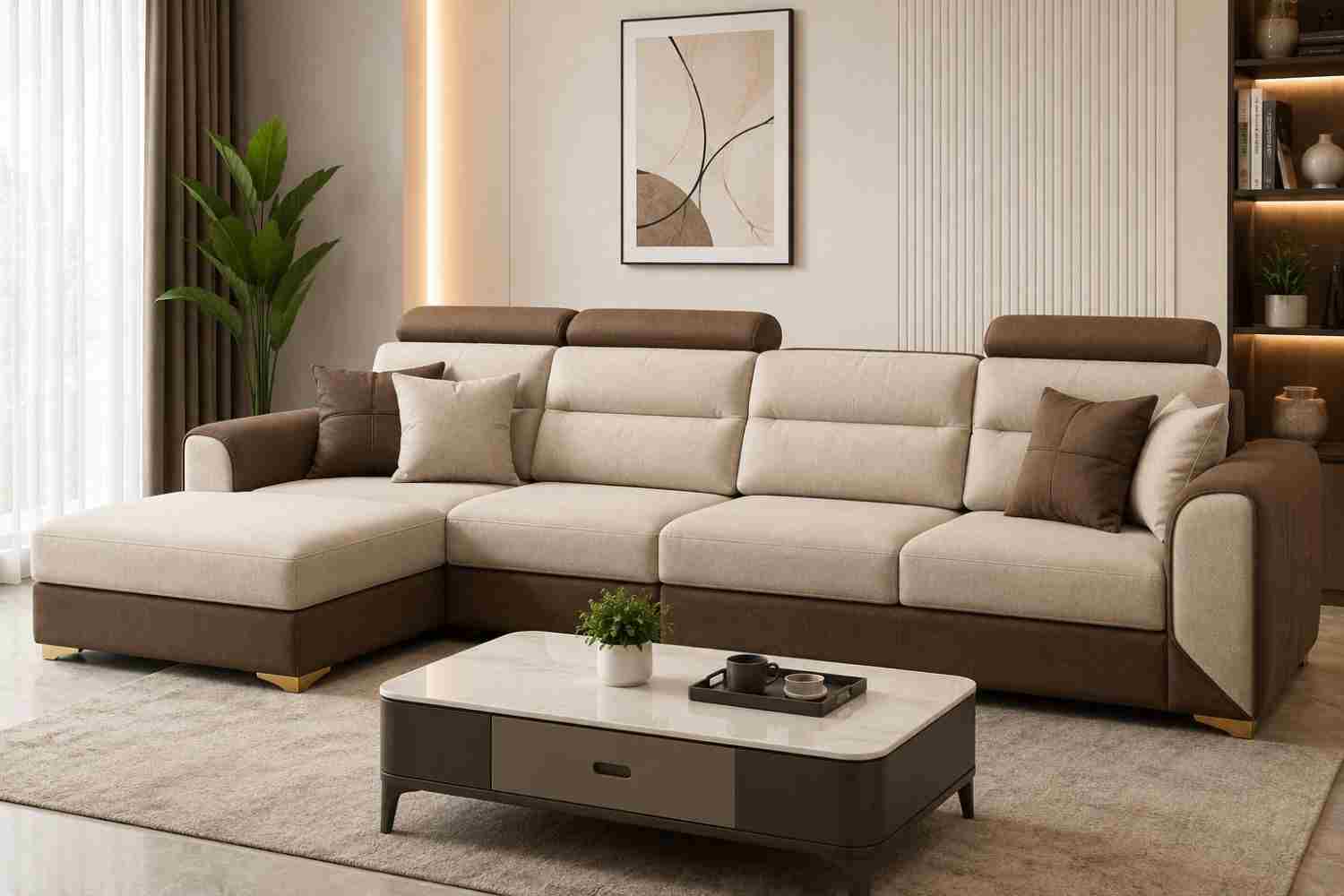 Royal Comfort L-Shape Sofa