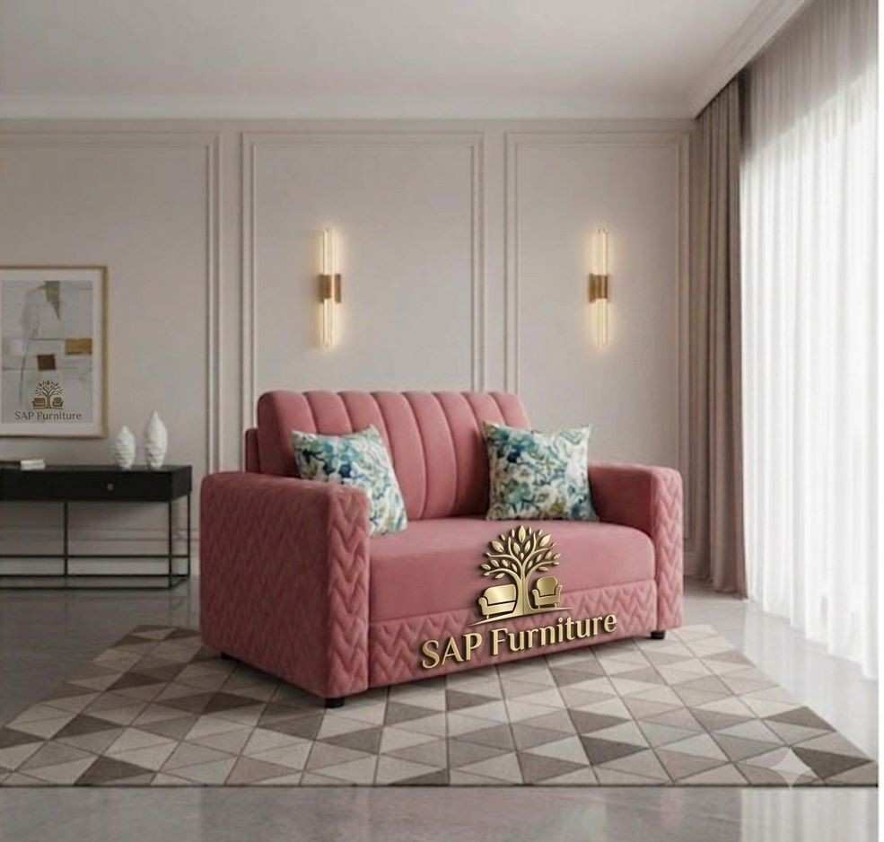 The Blossom Velvet Loveseat Sleeper