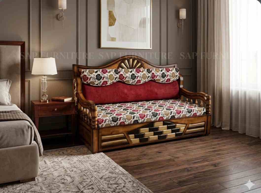 Stelar sofa cumbed segun wood