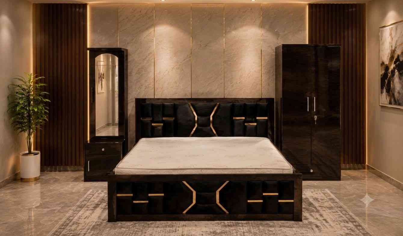 Midnight Gold Luxury Full Suite