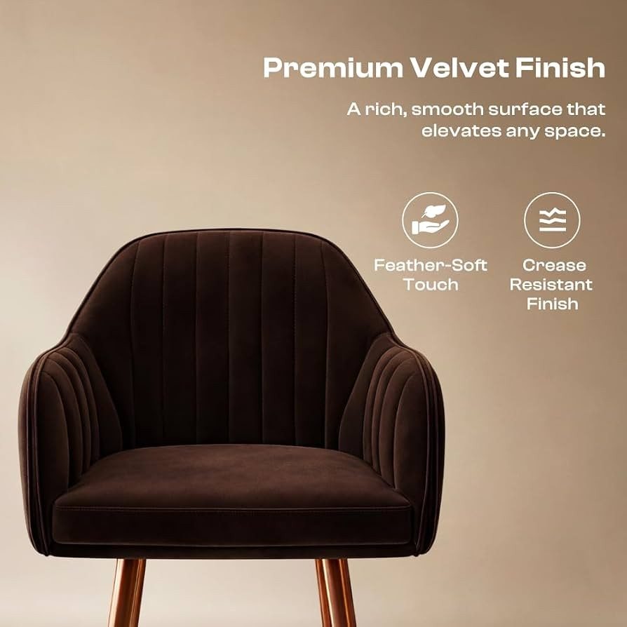 The Espresso Luxe Fluted Armchair