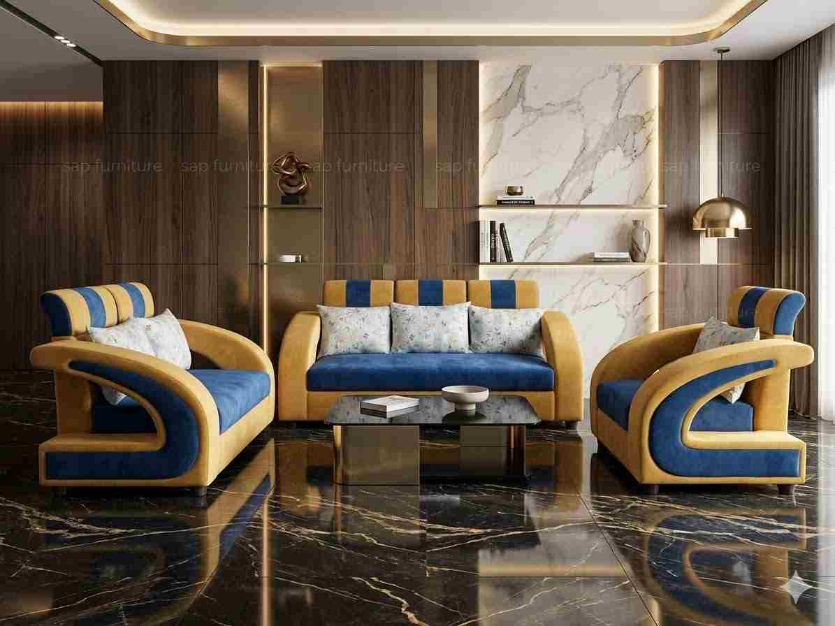 Fish 3+1+1 sofa set
