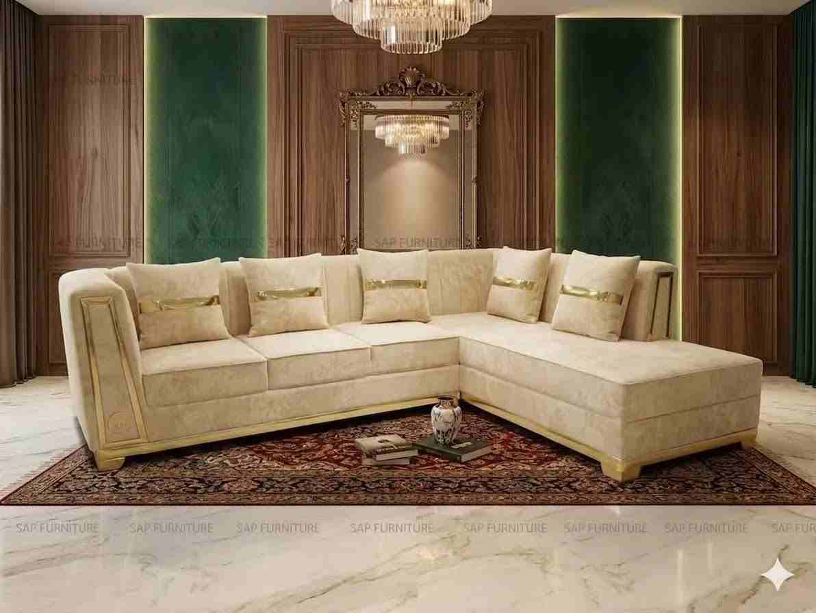 The Onyx Sovereign Luxury Velvet Sectional