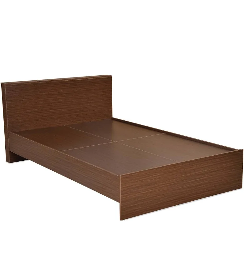 The Urban Minimalist Wooden Bed