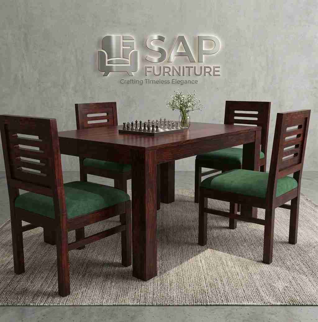 SAP Furniture 4-Seater Dining Set
