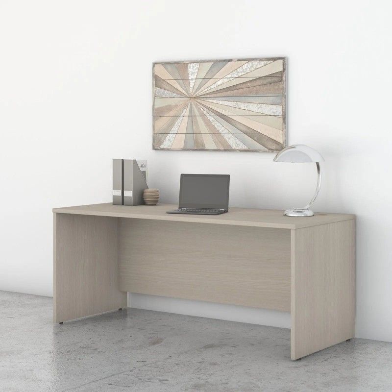 The Nordic Oak Credenza Desk