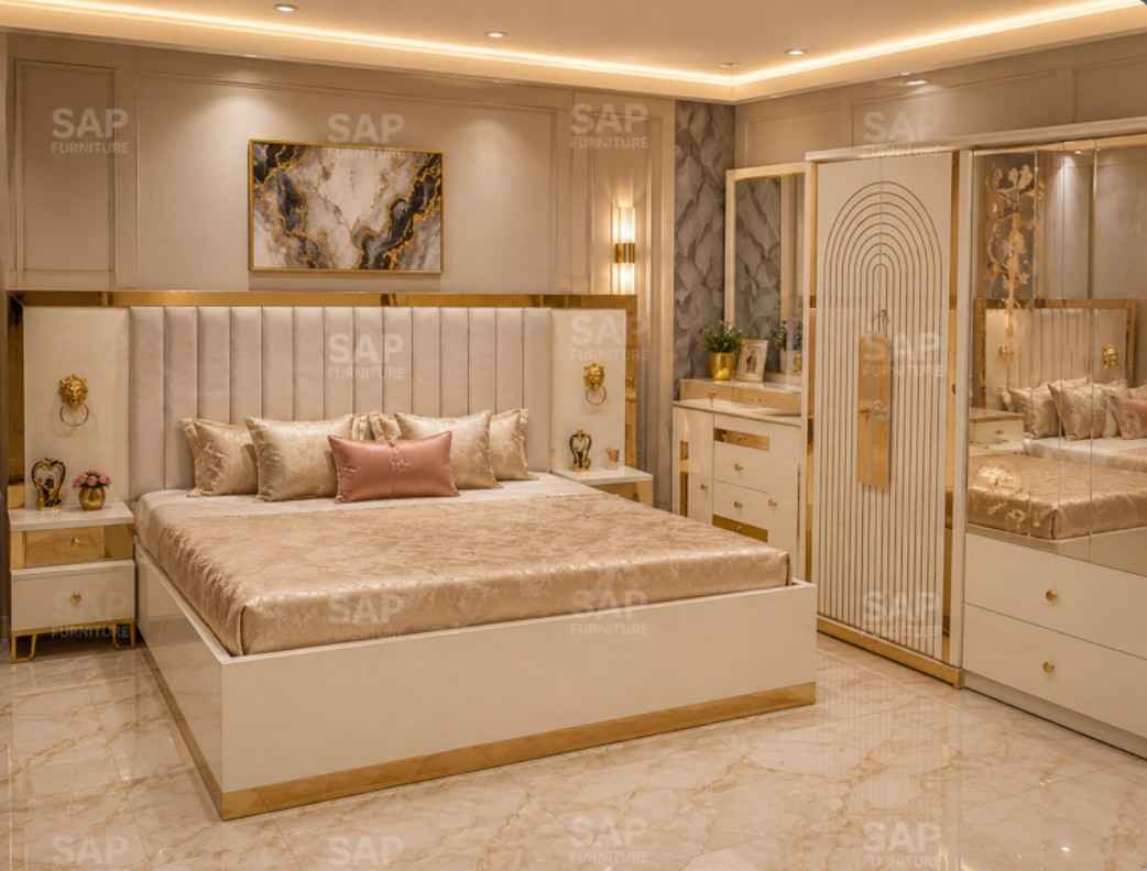 The Royal Versailles White & Gold Luxury Set