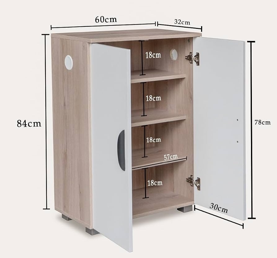 Standard shoe cabinet solid ply