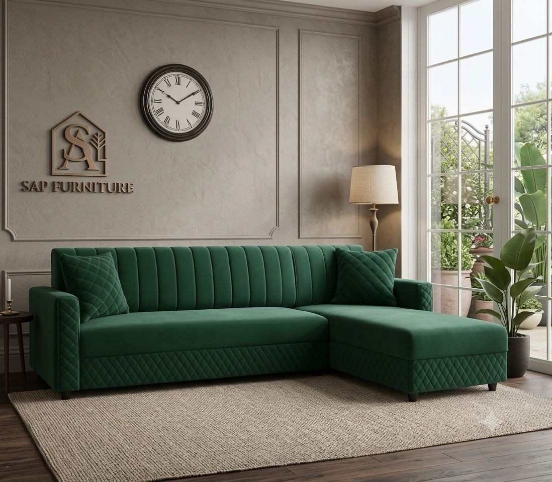 Azure Harmony Sectional Sofa