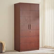 Oslo Light Oak 2-Door Compact Wardrobe