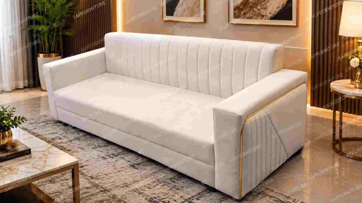 Royal Luxe Channel Sofa