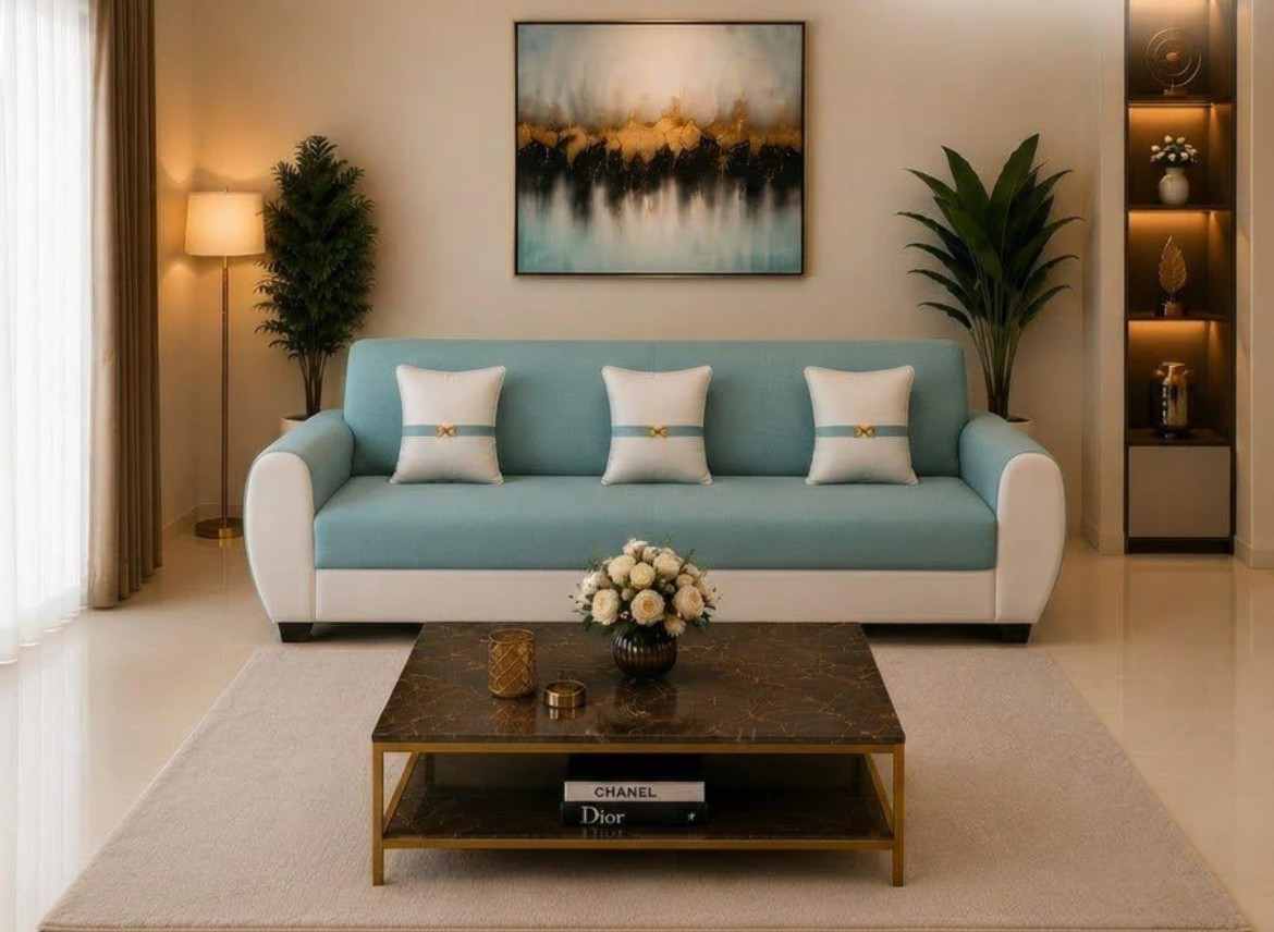 The Azure Elegance 3-Seater