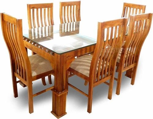 Dolphin wood dining table
