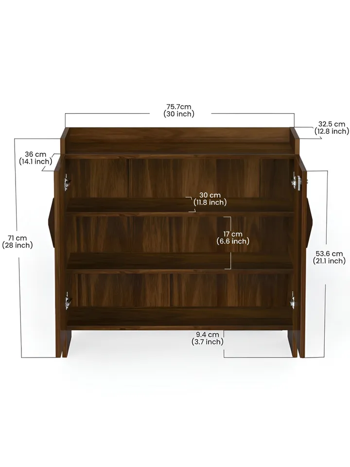 Standard shoe cabinet MDF ply