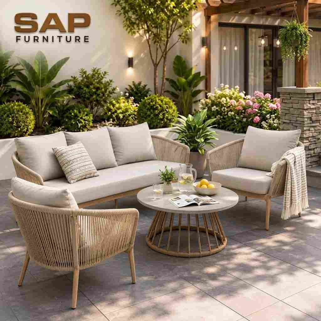The Sandringham Luxury Rope Sofa Set