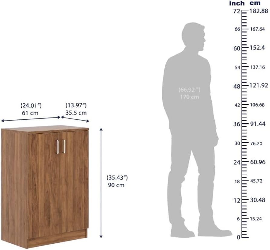 Standard shoe cabinet MDF ply