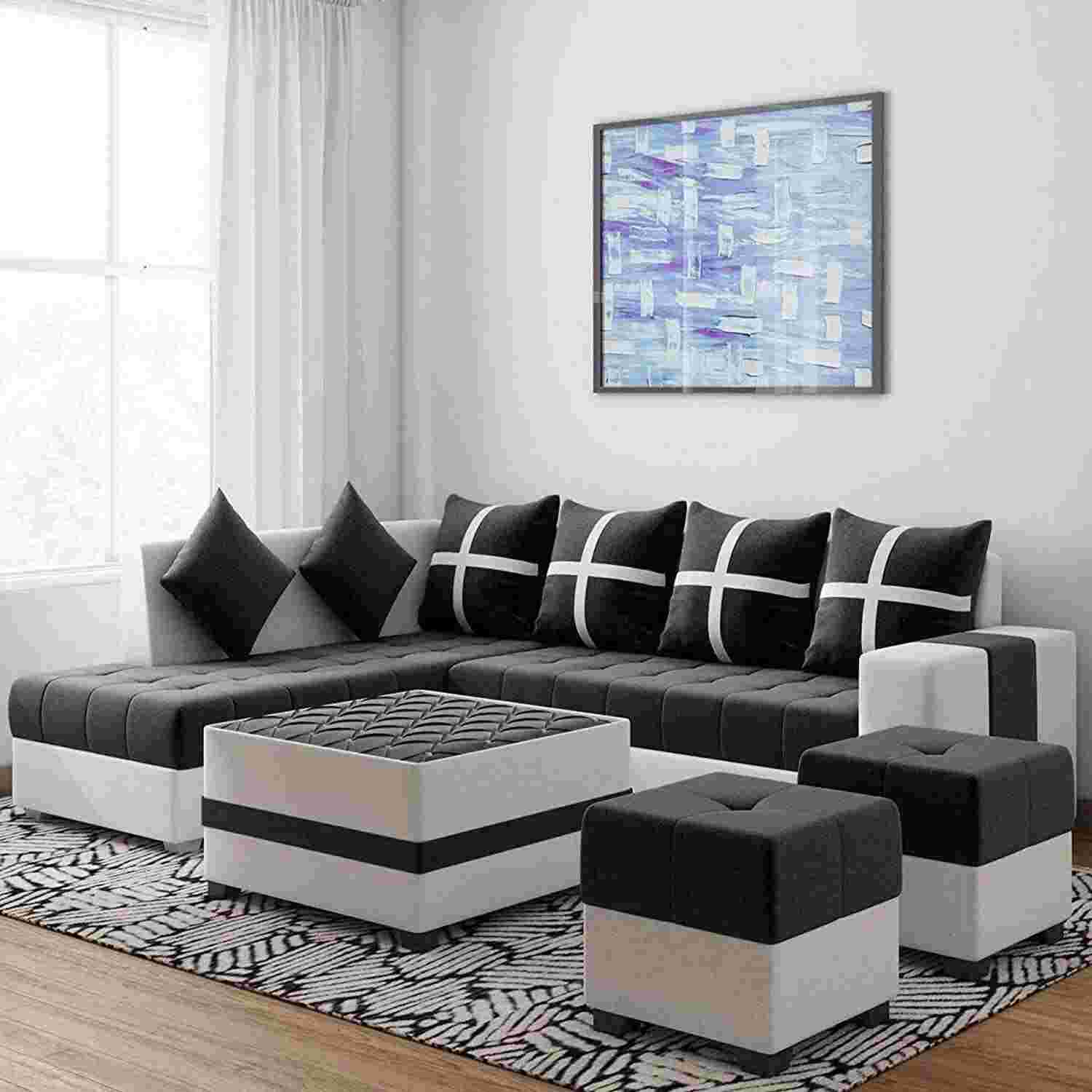 The Ruby Elegance Corner Lounge Set