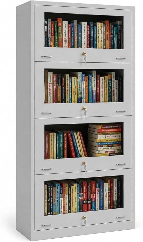Standard 2 door book self