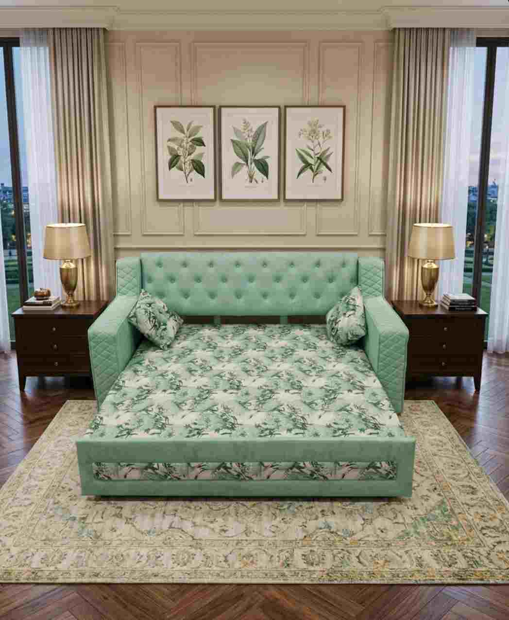 The Mint Botanica Sofa Bed