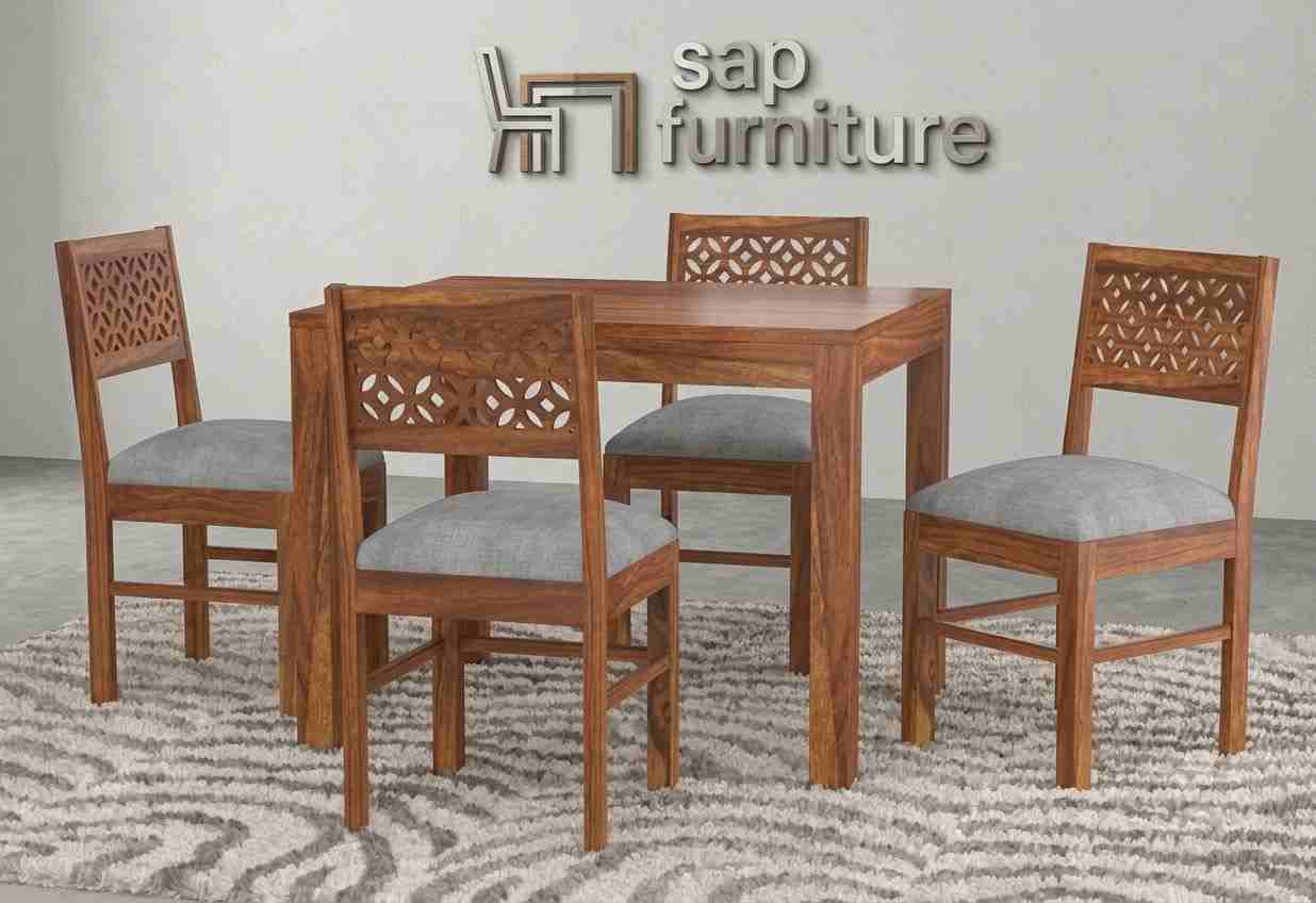 SAP Furniture Lattice-Back Upholstered Dining Chair