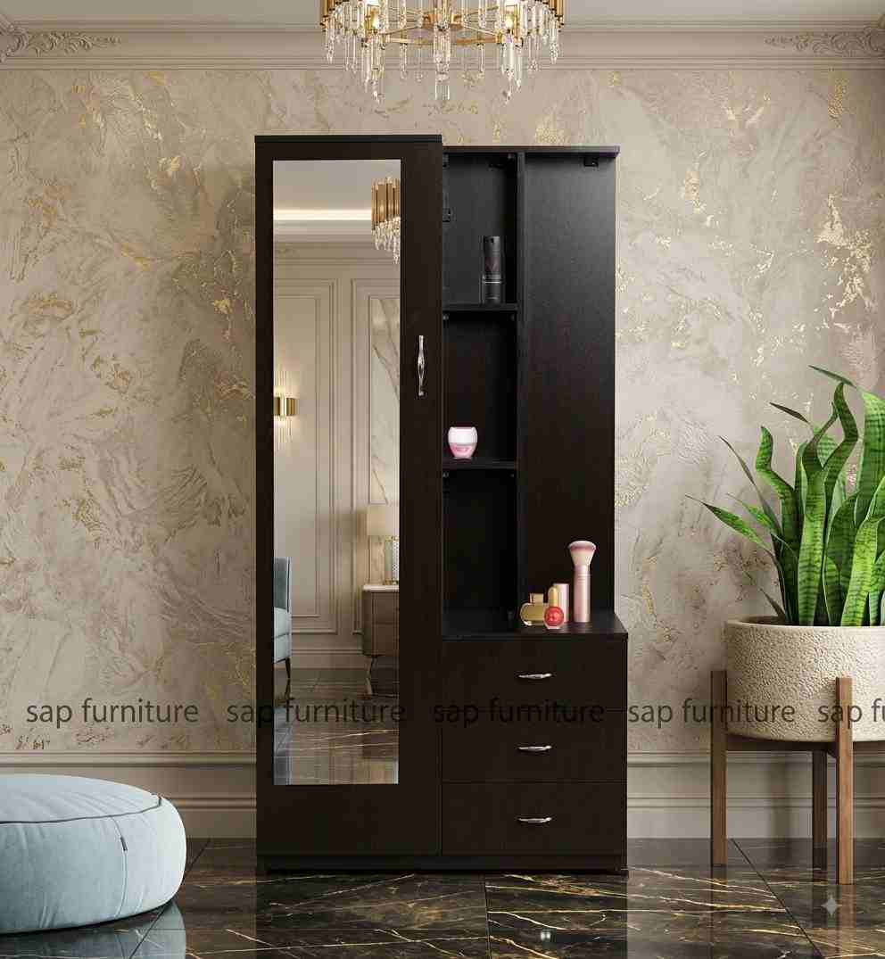 Dark Wenge Modern Dressing Vanity