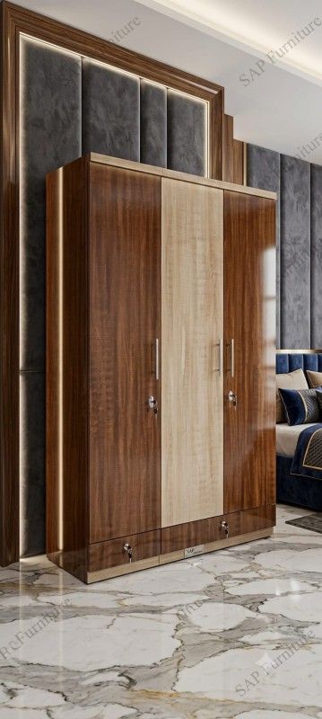 Premium 3 door wardrobe
