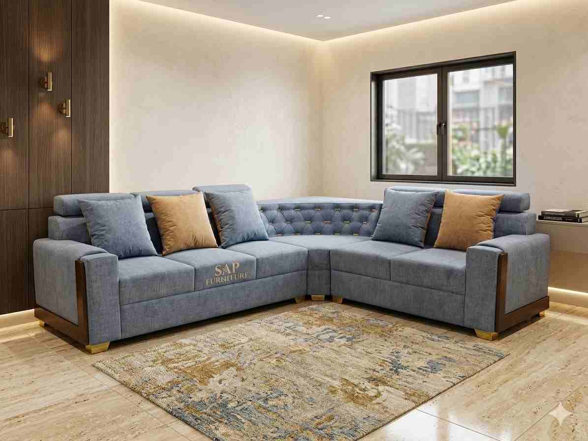 The Slate Horizon Chesterfield Corner Sectional